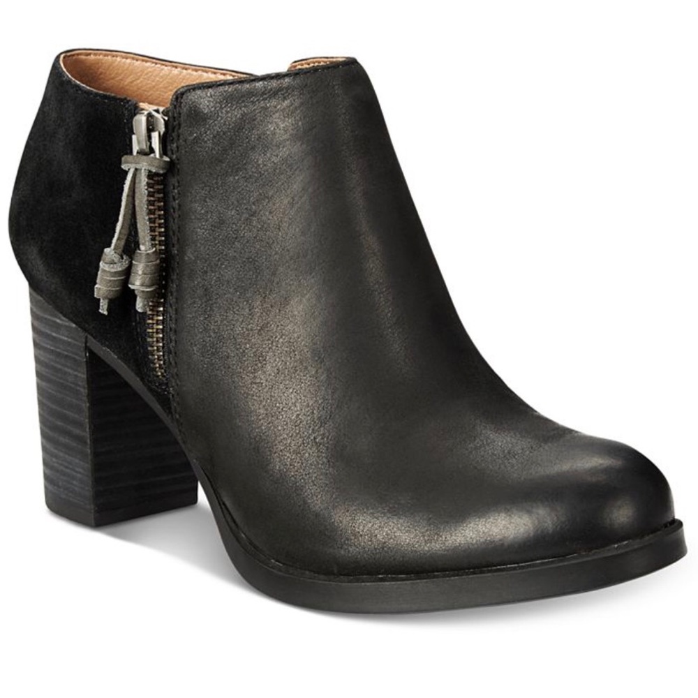 SPERRY Dasher Lille Ankle Boot, Black, Sz 9.5, EXCELLENT Condition, Original Box
